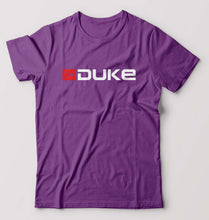 Load image into Gallery viewer, Duke T-Shirt for Men-S(38 Inches)-Purple-Ektarfa.online
