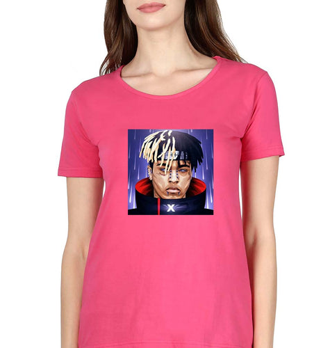 Lil Uzi Vert (LUV) T-Shirt for Women-Pink-Ektarfa.online