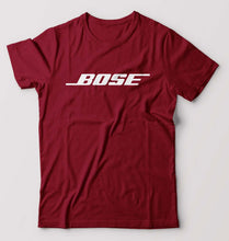 Load image into Gallery viewer, Bose T-Shirt for Men-S(38 Inches)-Maroon-Ektarfa.online
