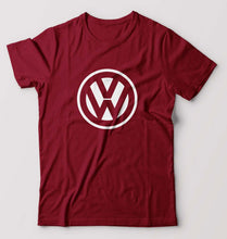 Load image into Gallery viewer, volkswagen T-Shirt for Men-S(38 Inches)-Maroon-Ektarfa.online
