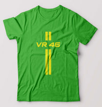 Load image into Gallery viewer, Valentino Rossi(VR 46) T-Shirt for Men-S(38 Inches)-flag green-Ektarfa.online
