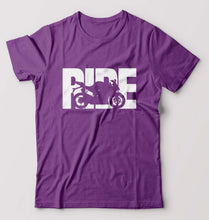 Load image into Gallery viewer, Ride Superbike T-Shirt for Men-Purple-Ektarfa.online
