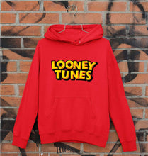 Load image into Gallery viewer, Looney Tunes Unisex Hoodie for Men/Women-S(40 Inches)-Red-Ektarfa.online
