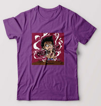 Load image into Gallery viewer, Monkey D. Luffy T-Shirt for Men-S(38 Inches)-Purpul-Ektarfa.online
