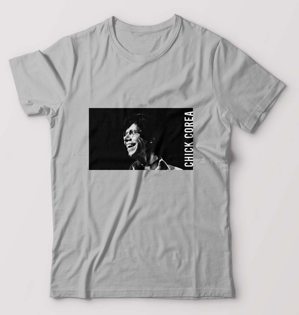 Chick Corea T-Shirt for Men-Grey Melange-Ektarfa.online