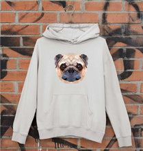 Load image into Gallery viewer, Pug Dog Unisex Hoodie for Men/Women-S(40 Inches)-Grey Melange-Ektarfa.online
