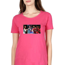 Load image into Gallery viewer, Badminton Players T-Shirt for Women-Pink-Ektarfa.online
