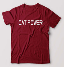 Load image into Gallery viewer, Cat Power T-Shirt for Men-Maroon-Ektarfa.online
