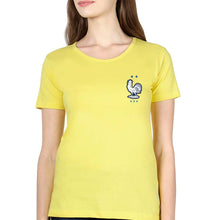 Load image into Gallery viewer, France Football T-Shirt for Women-Yellow-Ektarfa.online
