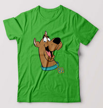 Load image into Gallery viewer, Scooby Doo T-Shirt for Men-S(38 Inches)-Flag Green-Ektarfa.online

