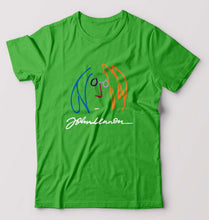 Load image into Gallery viewer, John Lennon T-Shirt for Men-Flag Green-Ektarfa.online
