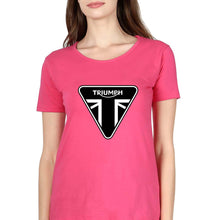 Load image into Gallery viewer, Triumph T-Shirt for Women-XS(32 Inches)-Pink-Ektarfa.online
