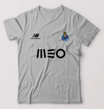 Load image into Gallery viewer, FC Porto 2021-22 T-Shirt for Men-S(38 Inches)-Grey Melange-Ektarfa.online
