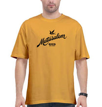 Load image into Gallery viewer, Ron-Matusalem Oversized T-Shirt for Men-Golden Yellow-Ektarfa.online
