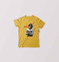 Load image into Gallery viewer, John Lennon Kids T-Shirt for Boy/Girl-Golden Yellow-Ektarfa.online
