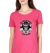 Load image into Gallery viewer, Poker T-Shirt for Women-XS(32 Inches)-Pink-Ektarfa.online
