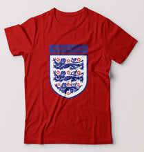 Load image into Gallery viewer, England Football T-Shirt for Men-Red-Ektarfa.online

