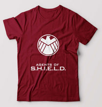 Load image into Gallery viewer, Agents of S.H.I.E.L.D T-Shirt for Men-Maroon-Ektarfa.online
