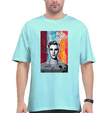 Load image into Gallery viewer, Justin Bieber Oversized T-Shirt for Men-Mint-Ektarfa.online
