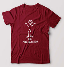 Load image into Gallery viewer, Nachu Funny T-Shirt for Men-Maroon-Ektarfa.online
