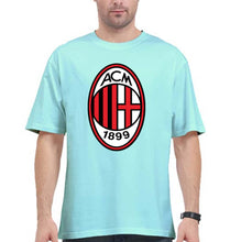 Load image into Gallery viewer, A.C. Milan Oversized T-Shirt for Men-Mint-Ektarfa.online
