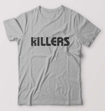 Load image into Gallery viewer, The Killers T-Shirt for Men-S(38 Inches)-Grey Melange-Ektarfa.online
