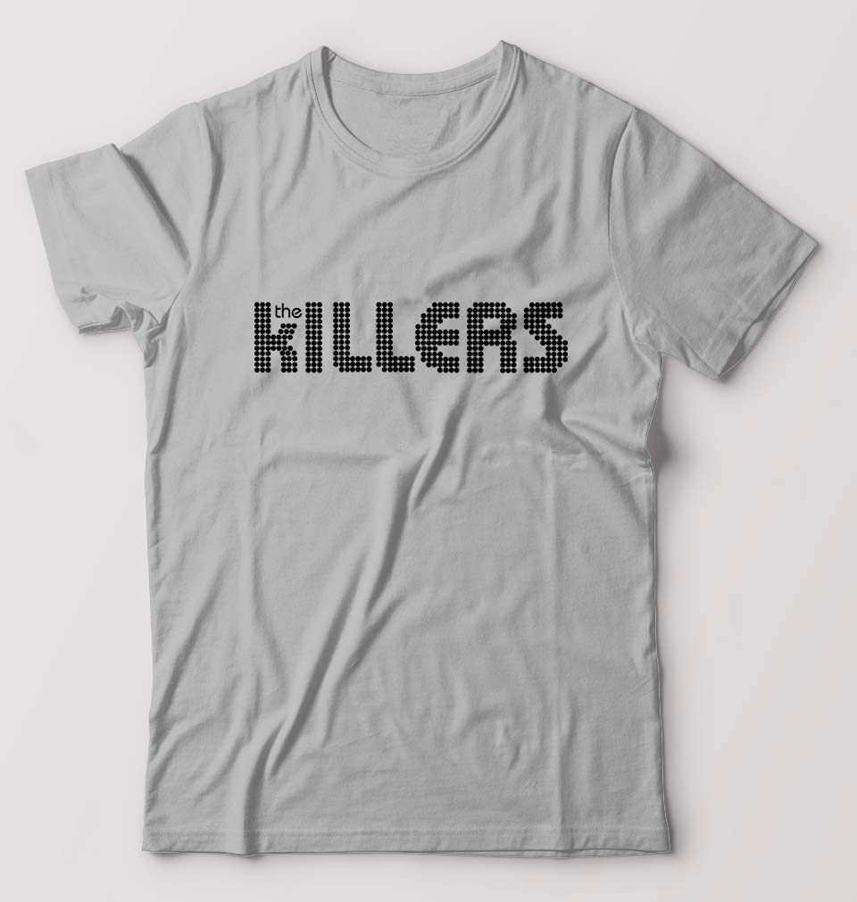 The Killers T-Shirt for Men-S(38 Inches)-Grey Melange-Ektarfa.online