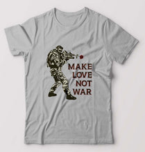 Load image into Gallery viewer, Guns N&#39; Roses Make Love Not War T-Shirt for Men-S(38 Inches)-Grey Melange-Ektarfa.online
