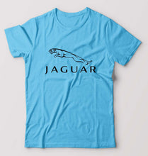 Load image into Gallery viewer, Jaguar T-Shirt for Men-S(38 Inches)-Light Blue-Ektarfa.online
