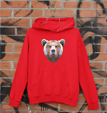 Load image into Gallery viewer, Bear Unisex Hoodie for Men/Women-S(40 Inches)-Red-Ektarfa.online
