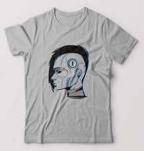 Load image into Gallery viewer, Cyberpunk T-Shirt for Men-Grey Melange-Ektarfa.online
