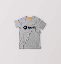 Load image into Gallery viewer, Spotify Kids T-Shirt for Boy/Girl-Grey-Ektarfa.online
