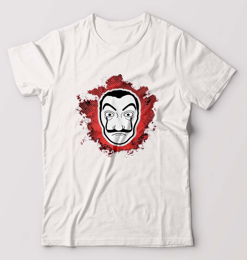 Salvador Dalí T-Shirt for Men-White-Ektarfa.online