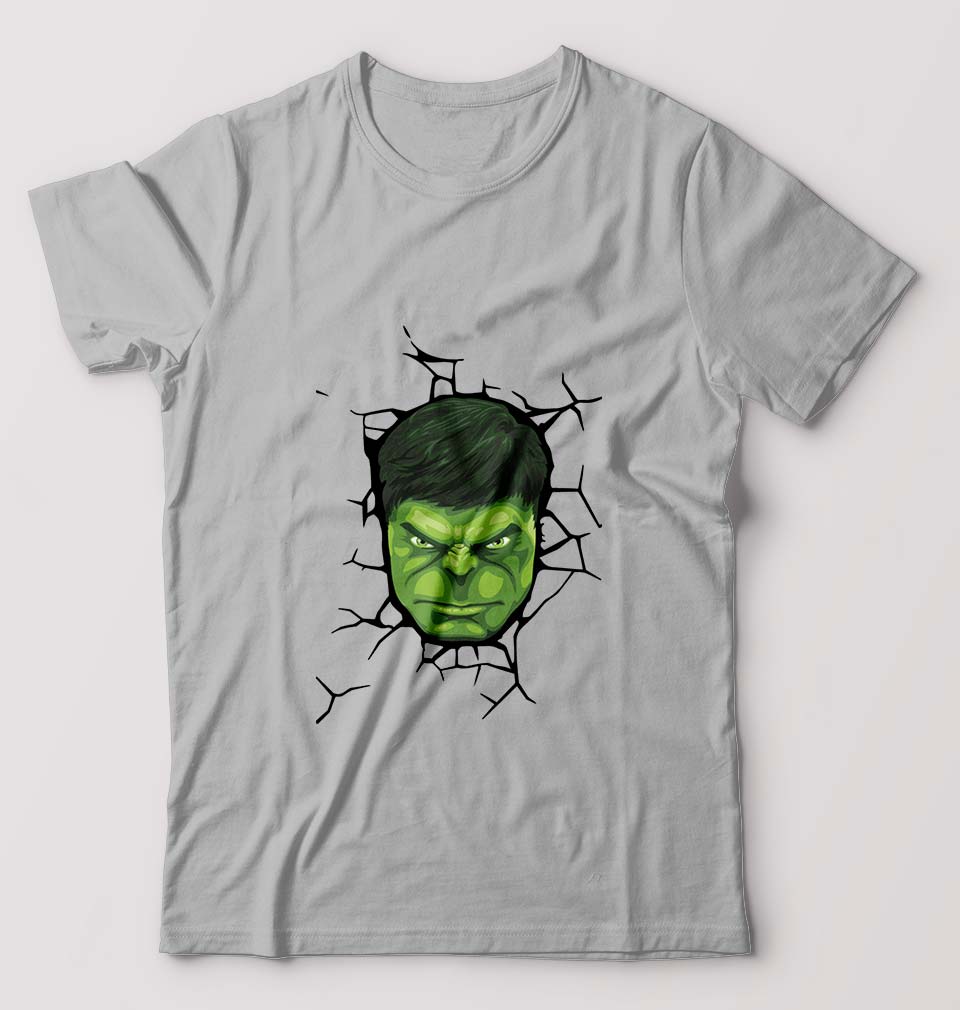 Hulk T-Shirt for Men-Grey Melange-Ektarfa.online