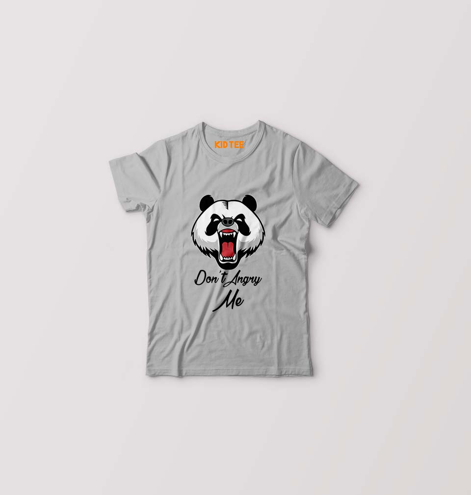 Don't Angry Me Kids T-Shirt for Boy/Girl-Grey-Ektarfa.online