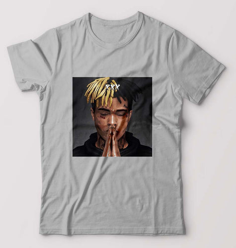 XXXTentacion T-Shirt for Men-Grey Melange-Ektarfa.online