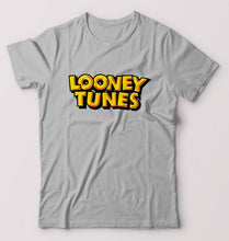Load image into Gallery viewer, Looney Tunes T-Shirt for Men-S(38 Inches)-Grey Melange-Ektarfa.online
