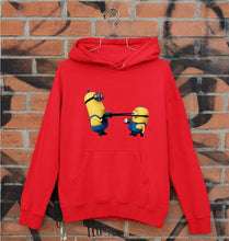 Load image into Gallery viewer, Minion Fight Unisex Hoodie for Men/Women-S(40 Inches)-Red-Ektarfa.online
