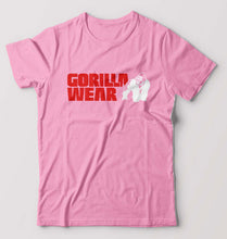 Load image into Gallery viewer, Gorilla Wear T-Shirt for Men-S(38 Inches)-Light Baby Pink-Ektarfa.online
