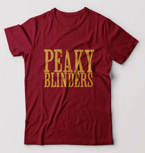 Load image into Gallery viewer, Peaky Blinders T-Shirt for Men-Maroon-Ektarfa.online
