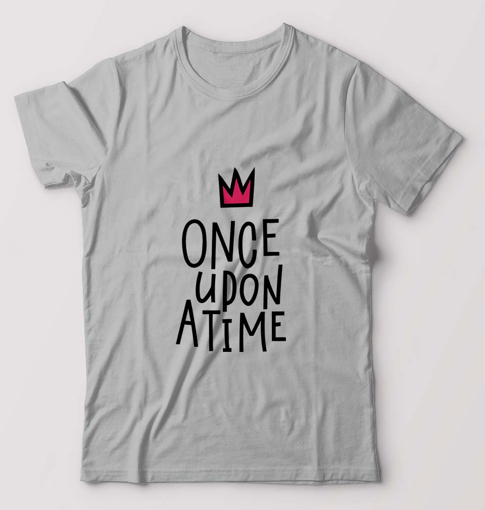 Once Upon a Time T-Shirt for Men-Grey Melange-Ektarfa.online