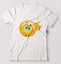 Load image into Gallery viewer, Emoji T-Shirt for Men-White-Ektarfa.online
