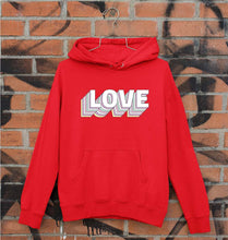 Load image into Gallery viewer, Love Unisex Hoodie for Men/Women-S(40 Inches)-Red-Ektarfa.online
