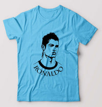 Load image into Gallery viewer, Cristiano Ronaldo CR7 T-Shirt for Men-Light Blue-Ektarfa.online

