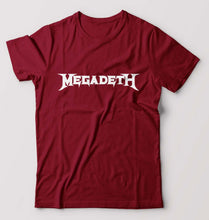 Load image into Gallery viewer, Megadeth T-Shirt for Men-S(38 Inches)-Maroon-Ektarfa.online
