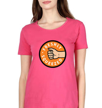 Load image into Gallery viewer, Orange Cassidy - Freshly Squeezed T-Shirt for Women-XS(32 Inches)-Pink-Ektarfa.online
