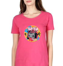 Load image into Gallery viewer, Hip Hop T-Shirt for Women-Pink-Ektarfa.online
