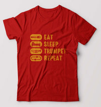 Load image into Gallery viewer, Trumpet T-Shirt for Men-Red-Ektarfa.online
