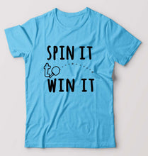 Load image into Gallery viewer, Table Tennie (TT) T-Shirt for Men-Light Blue-Ektarfa.online
