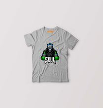 Load image into Gallery viewer, Battlegrounds Mobile India (BGMI) Soul Esport Kids T-Shirt for Boy/Girl-Grey-Ektarfa.online
